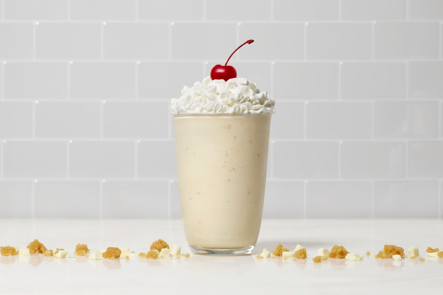 What makes the Caramel Crumble Milkshake the perfect fall treat Chick